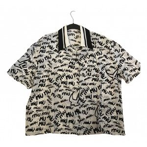 Miu miu silk shirt